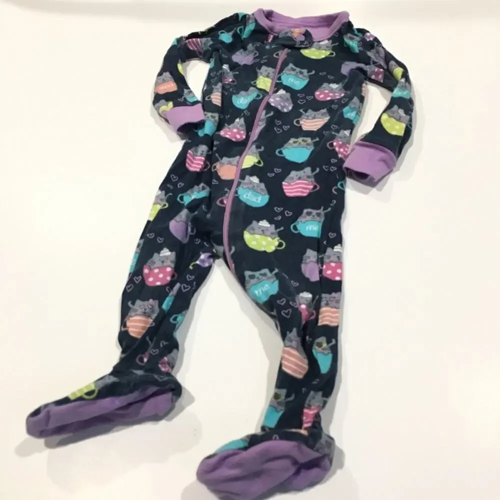 Children's Place Owl Sleeper Sz 3-6 m One Piece Romper